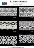 cotton crochet crosia laces manufacturers in Noida-India